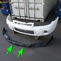Evo 4 OEM style Front lip for Mitsubishi Evo 4 IV