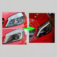 2016 Facelift LED Headlamp Retrofit Conversion & Coding for Mercedes Benz A Class W176 A200 A250 A45 2016 Facelift LED Headlamp Retrofit Conversion & Coding for Mercedes Benz A Class W176 A200 A250 A45