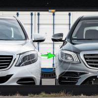 2018 Facelift LED Headlamp Retrofit Conversion & Coding for Mercedes Benz S Class W222 2014-2017 2018 Facelift LED Headlamp Retrofit Conversion & Coding for Mercedes Benz S Class W222 2014-2017