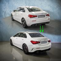 A35 Sedan Rear Diffuser Bodykit for Mercedes Benz A Class V177 Seda A35 Sedan Rear Diffuser Bodykit for Mercedes Benz A Class V177 Seda
