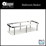 Abagno SC-3420-ST Stainless Steel Bathroom Basket