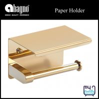 Abagno PH-501-ZG Stainless Steel Paper Holder - Zirconium Gold