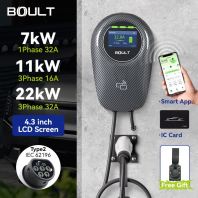 Boult 7kW / 11kW / 22kW Wallbox EV Charger + App Control Type 2 Home Charger Boult 7kW / 11kW / 22kW Wallbox EV Charger + App Control Type 2 Home Charger
