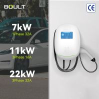 Boult 7kW / 11kW / 22kW Wallbox EV Charger + App Control (BP01) Type 2 Home AC Charger Boult 7kW / 11kW / 22kW Wallbox EV Charger + App Control (BP01) Type 2 Home AC Charger