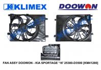 FAN ASSY DOOWON - KIA SPORTAGE '16' 25380-D3500 [KM41280]