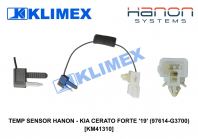 TEMP SENSOR HANON - KIA CERATO FORTE '19' (97614-G3700) [KM41310]