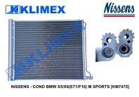 NISSENS - COND BMW X5/X6(E71/F16) M SPORTS [KM7475]