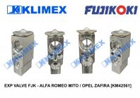 EXP VALVE FJK - ALFA ROMEO MITO / OPEL ZAFIRA [KM42561] EXP VALVE FJK - KOMATSU EXCAVATOR [KM42561]