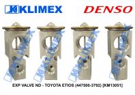 EXP VALVE ND - TOYOTA ETIOS (447500-3792) [KM13051]