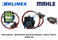 MAHLEBEHR - RESISTANCE RESISTOR RENAULT TRUCK TRAFIC [KM40146]
