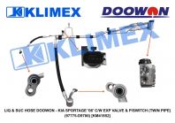 LIQ & SUC HOSE DOOWON - KIA SPORTAGE '06' C/W EXP VALVE & P/SWITCH (TWIN PIPE) (97775-D9700) [KM41852]