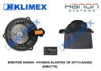 B/MOTOR HANON - HYUNDAI ELANTRA '20' (97113-AA500) [KM41770]