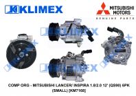 COMP ORG - MITSUBISHI LANCER/ INSPIRA 1.8/2.0 12' (QS90) 6PK (SMALL) [KM7168]