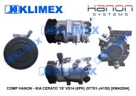 COMP HANON - KIA CERATO '19' VS14 (6PK) (97701-J4150) [KM42094]