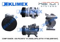COMP HANON - KIA PICANTO '10' (HS09) (5PK) (97701-1Y100) [KM15547]
