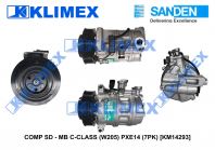 COMP SD - MB C-CLASS (W205) PXE14 (7PK) [KM14293]