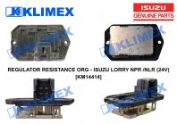 REGULATOR RESISTANCE ORG - ISUZU TRUCK NPR / NLR (24V) [KM14414]