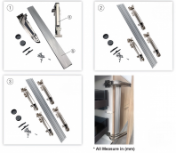 Eco Ware Flush Door Hinge
