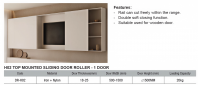Eco Ware H02 Top Mounted Sliding Door Roller