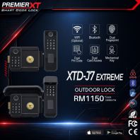 Premier XT Smart Door Lock XTD-J7 Extreme Outdoor Lock Smart Lock
