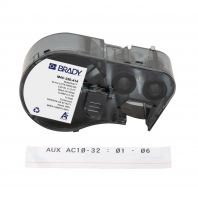 BradyGrip Print-on-Hook Labels with Ribbon featuring VELCRO Brand Hook for M4 M5 Printers
