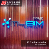 3D Printing Frontlit | myBIM Centre Malaysia | Ipoh, Perak