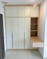 Full Height Swing Door Wardrobe With Dressing Table