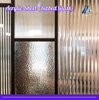 Acrylic Sheet (Ribbed Glass)
