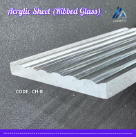 Acrylic Sheet (Ribbed Glass)