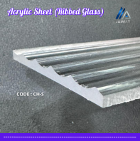 Acrylic Sheet (Ribbed Glass)