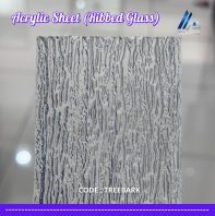 Acrylic Sheet (Ribbed Glass)