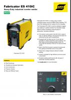 ESAB Fabricator ES410 iC