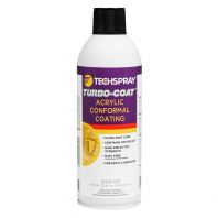 Techspray Turbo-Coat Acrylic Conformal Coating - 2108-12S - 12oz Aerosol (340g)