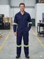 Custom Non-FR Coverall Workwear   Durable Industrial Coverall with Logo  Comfortable, Professional & Affordable Work Uniform