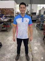 Custom Sublimation Polo T-Shirt Jersey   Full Color Printed Performance Polo  Breathable, Durable & Affordable Custom Teamwear