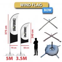 Premium Wind Flag Bow Banner Stand   Durable Feather Flag Pole Set with Ground Spike  High-Quality, Affordable Outdoor Advertising Display