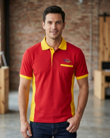 Custom Embroidery Logo Polo T-Shirt Malaysia   Polo Shirt Uniform Korporat Berkualiti Tinggi dengan Harga Berpatutan
