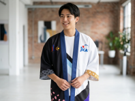 ���Ʒ�����Happi Coat��  ��ʽ��ͳ�����ӡˢ  ���͸�����������ã�Ʒ���ƹ���ѡ