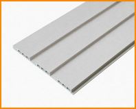 Queensfloor Wall Fluted Panel Low Square QFPLSW23-07 ARCTIC ASH