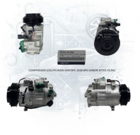 SANTA FE 2018 6PK COMPRESSOR ORI 97701-S1250