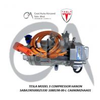 TESLA MODEL 3 COMPRESSOR HANON SABA190500025330 1088198-00-L CA6N0MZHAA01