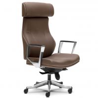 DUKE KERUSI PEJABAT PENGARAH DENGAN KAKI ALUMINIUM