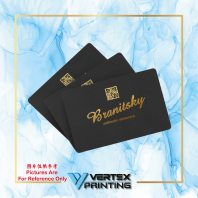 Business Card 500gsm Cotton Card Hot Stamping