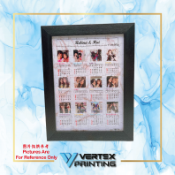 Photo Puzzle Calendar With Frame