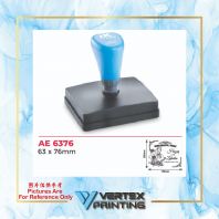 AE Brand Stamp Chop AE6376-63mm x 76mm