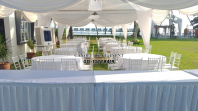 Round Tables & Chiavari Chairs Set