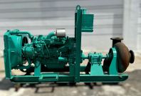 Hino 6-Cylinder diesel engine coupled with Horizontal Bearing Housing and 6" Sand Pump Set.