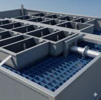 Cooling Tower Hot Water Basin Parts