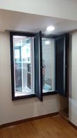 Aluminum security netting mesh window