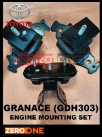 TOYOTA GRANACE GDH303 ENGINE MOUNTING SET (LEFT/RIGHT/GEARBOX) 12362-11310/12361-11210/12380-11010